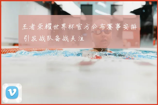 王者荣耀世界杯官方公布赛事安排 引发战队备战关注