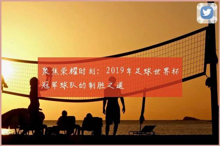 聚焦荣耀时刻：2019年足球世界杯冠军球队的制胜之道